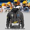 Toledo Rockets Football Half Zip Hoodies Khaki SEN2185