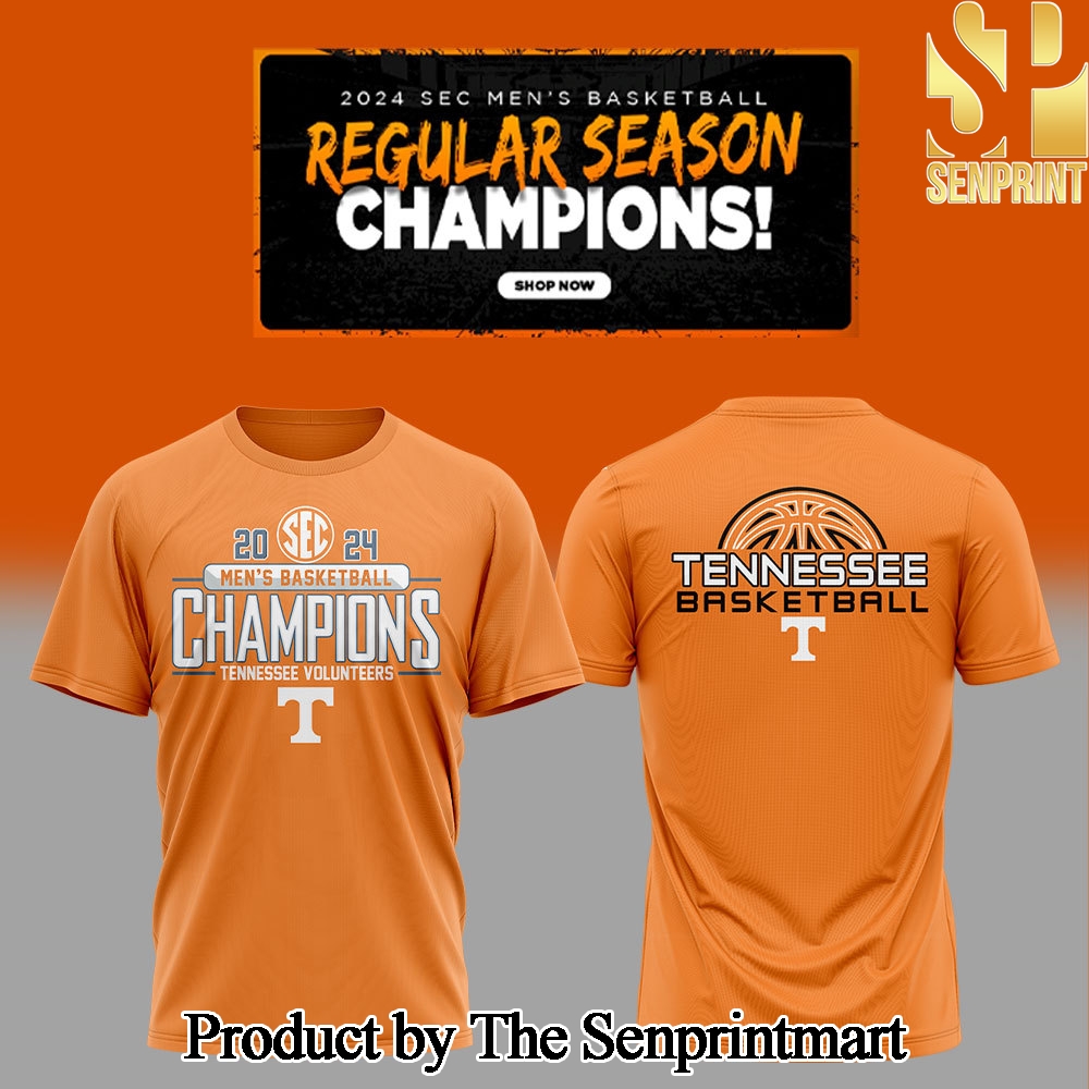 SEC Men’s Basketball Regular Season Champions For Fans 3D Tshirt SEN1880