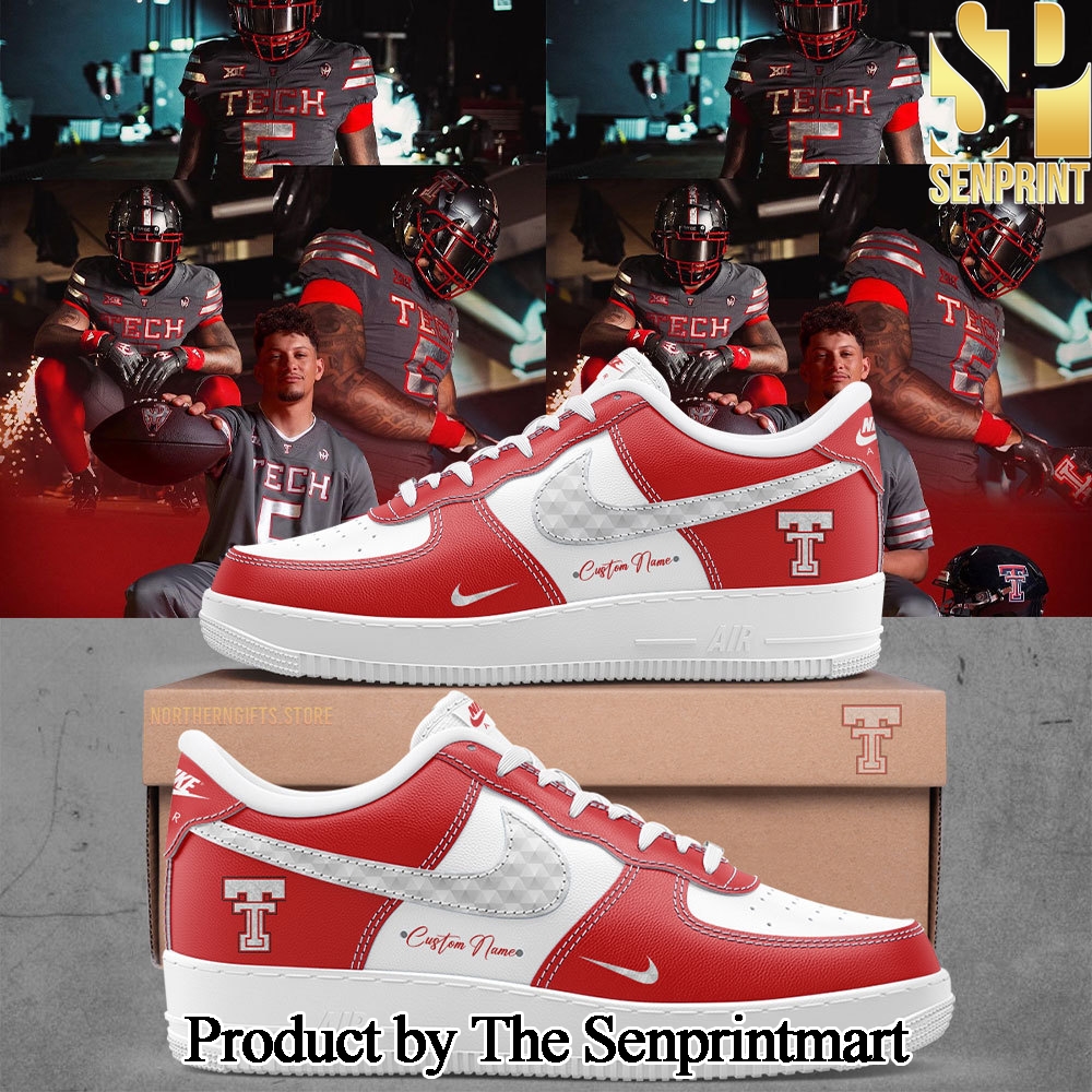 Texas Tech Football Custom Name For Fans Shoes SEN1885