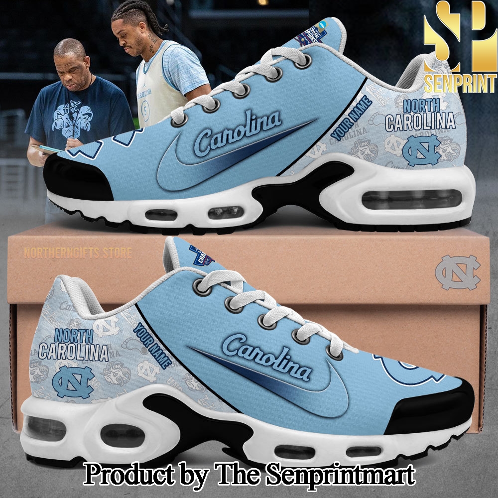 UNC Basketball Custom Name For Fans Shoes2 SEN1898