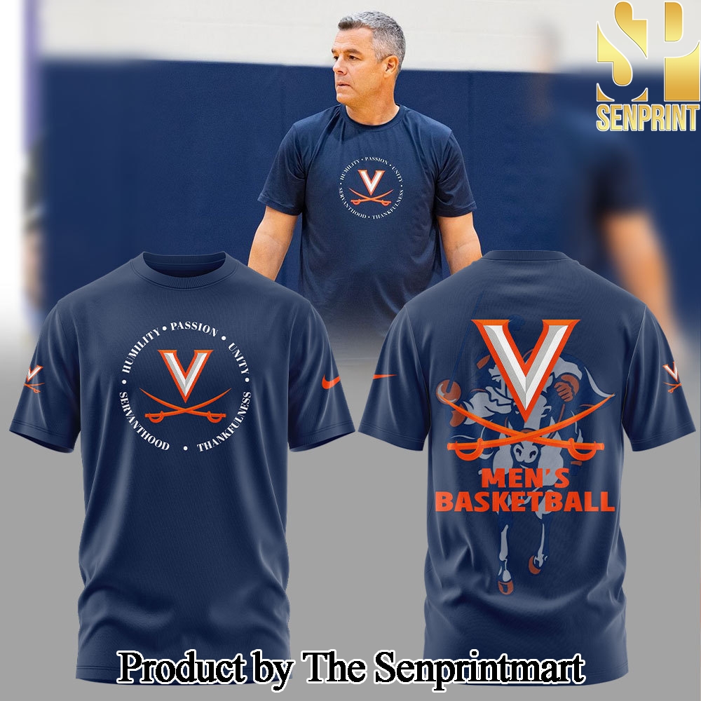 Virginia Men’s Basketball New Version 2024 For Sport Fans 3D Shirt SEN1906