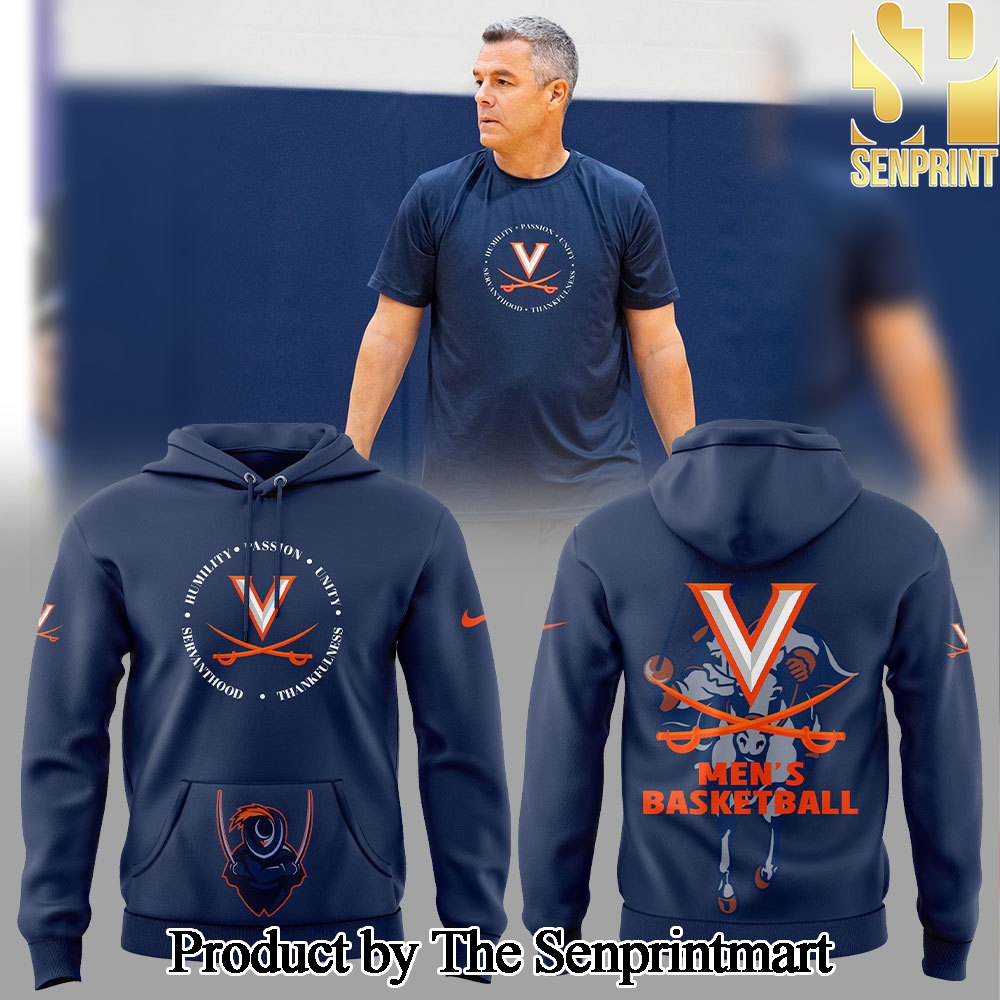 Virginia Men’s Basketball New Version 2024 For Sport Fans Full Printing Hoodie SEN1905