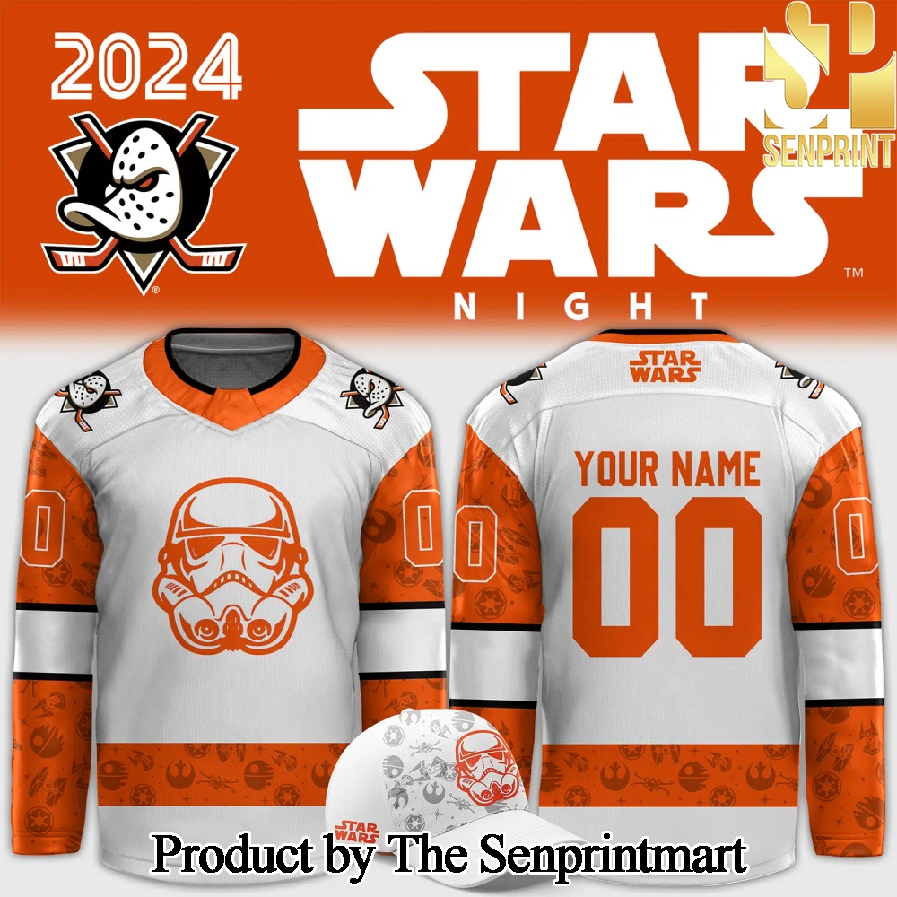 Anaheim Ducks x Star Wars Night For Sport Fans 3D Jersey SEN2814