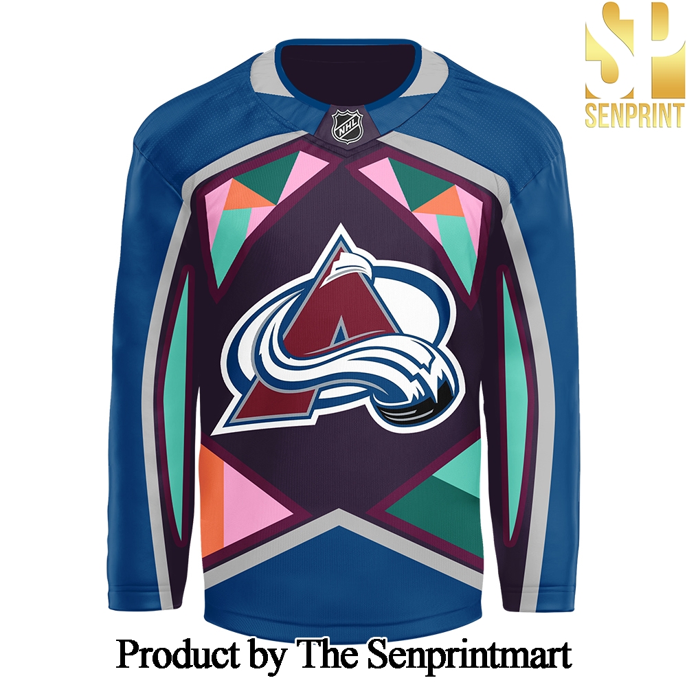 Colorado Avalanche Hispanic Heritage Month For Fans Full Printing Jersey SEN2929