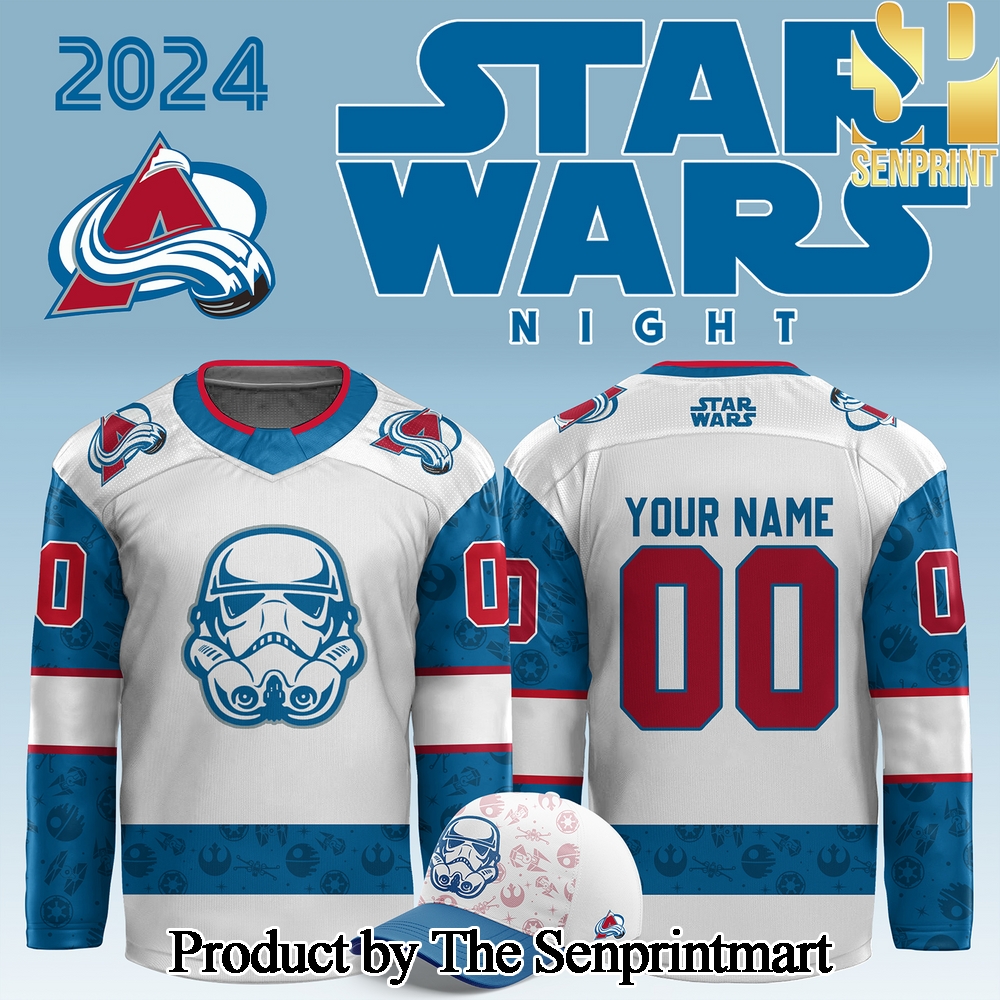 Colorado Avalanche x Star Wars Night Custom Jersey SEN2932