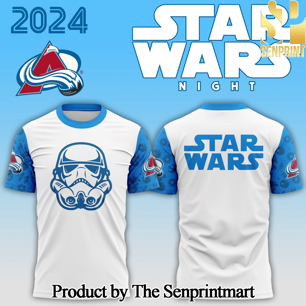 Colorado Avalanche x Star Wars Night For Sport Fans Full Printing Shirt SEN2941