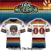 Edmonton Oilers Dia De Los Muertos Custom Hoodie SEN2949