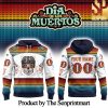 Edmonton Oilers Dia De Los Muertos For Fans Full Printing Polo SEN2950