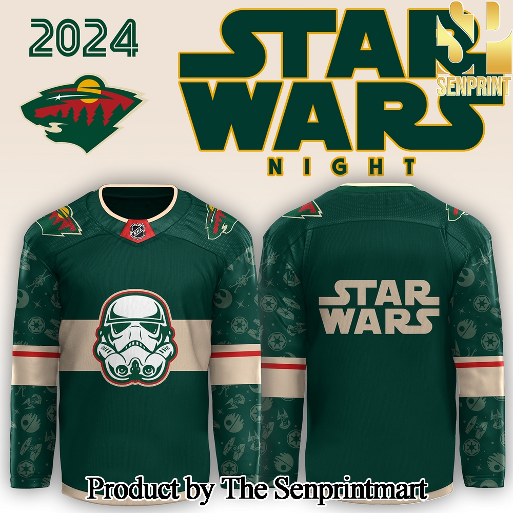 Minnesota Wild x Star Wars Night jersey SEN3002