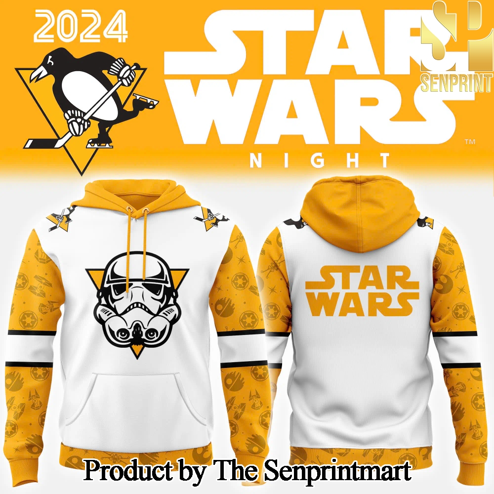 Pittsburgh Penguins x Star Wars Night Unique Full Printing Hoodie SEN3038