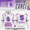 Seattle Kraken 2024 NHL Breast Cancer Awareness Month Casual All Over Print Hoodie SEN3079