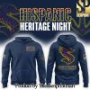 Seattle Kraken Inaugural Hispanic Heritage Night Combo Hoodie Jogger Cap SEN3058