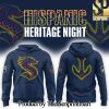 Seattle Kraken Inaugural Hispanic Heritage Night Combo Hoodie Jogger Cap SEN3061