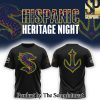 Seattle Kraken Inaugural Hispanic Heritage Night Combo Tshirt Jogger Cap SEN3065