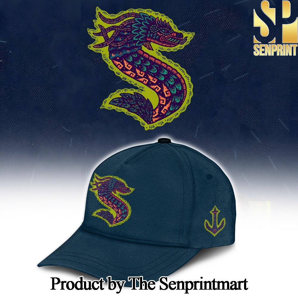 Seattle Kraken Inaugural Hispanic Heritage Night For Sport Fans 3D Cap SEN3056