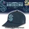 Seattle Kraken Indigenous Peoples Night 2024 For Sport Fans Full Printed Cap Black Color SEN3076