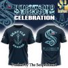 Seattle Kraken Indigenous Peoples Night 2024 For Sport Fans Full Printed Tshirt Black Color SEN3073