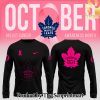 Toronto Maple Leafs 2024 NHL Breast Cancer Awareness Month Polo SEN3087