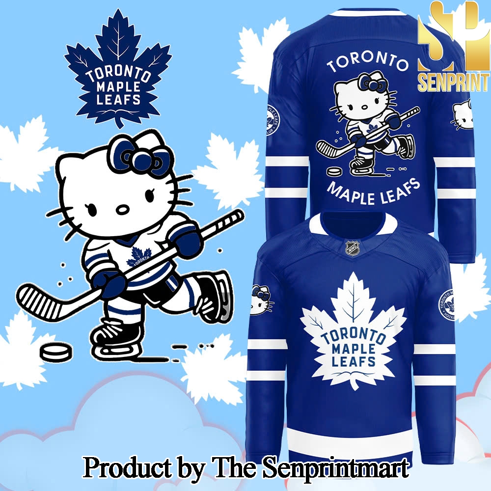 Toronto Maple Leafs x Hello Kitty 50th Anniversary Exclusive Jersey Blue SEN3104