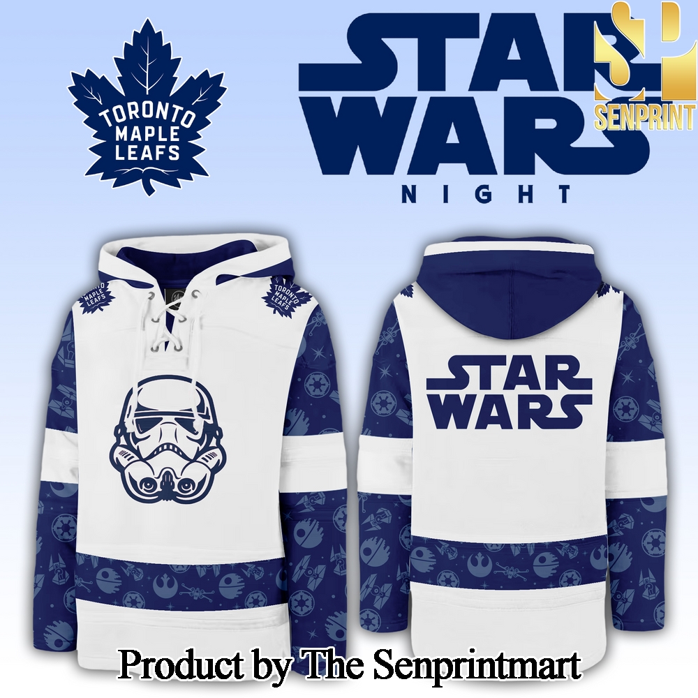 Toronto Maple Leafs x Star Wars Night Lace Up Hoodie SEN3110