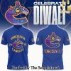 Vancouver Canucks Diwali Night 2024 For Sport Fans Full Printed Tshirt Black Color SEN3141