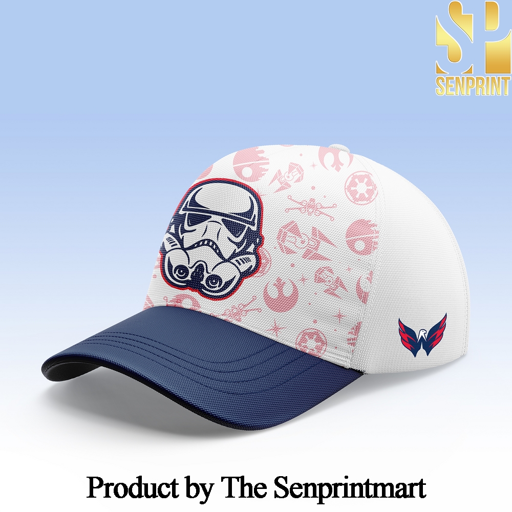 Washington Capitals x Star Wars Night For Sport Fans 3D Cap SEN3157