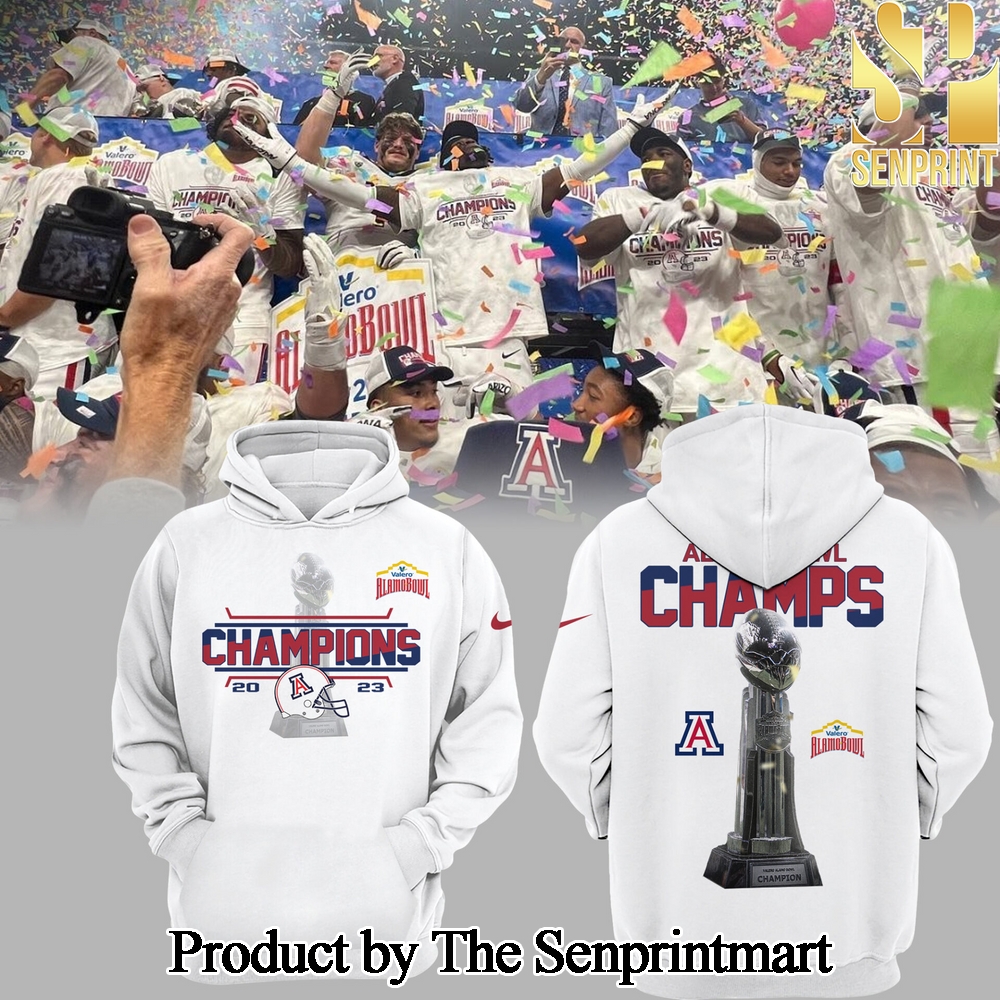 Arizona Wildcats For Sport Fans All Over Printed White Hoodie SEN2864