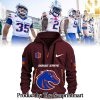 Boise State Broncos 2024 Football Team For Sport Fans 3D White Hoodie SEN2878