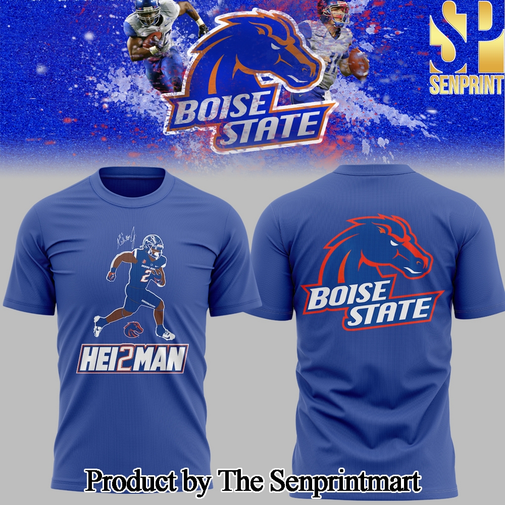 Boise State Broncos football team For Fans Full Printed t-shirt SEN2894