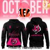 Cincinnati Bengals 2024 NFL Crucial Catch Club Unique All Over Printed Pullover Hoodie SEN2994