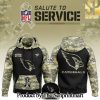 Arizona Cardinals 2024 Salute to Service Club Camo Hoodie SEN1205