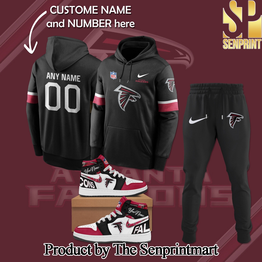 Atlanta Falcons For Sport Fans Full Printing Hoodie and Jogger SEN1161