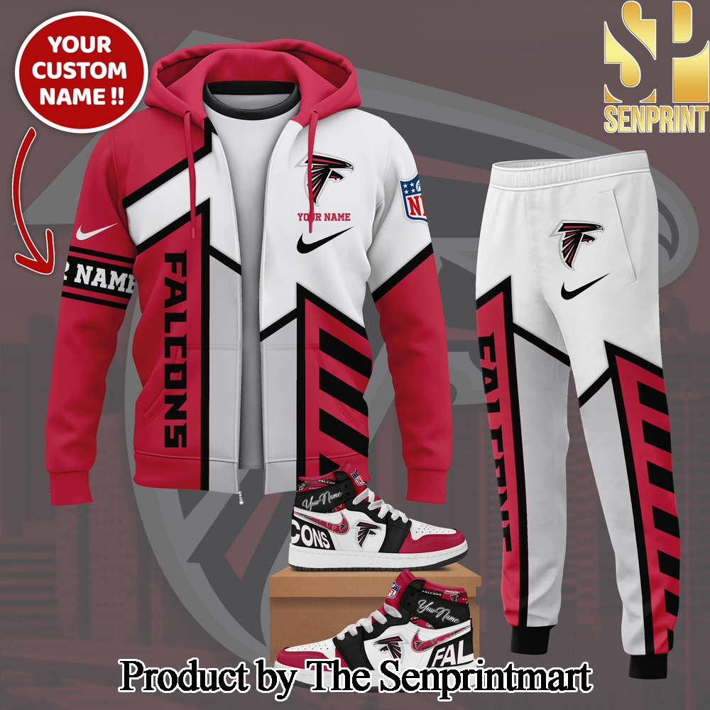 Atlanta Falcons For Sport Fans Full Printing Hoodie and Jogger SEN1162