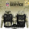 Buffalo Bills 2024 Salute to Service Club Camo Hoodie SEN1192