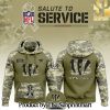 Cincinnati Bengals 2024 Salute to Service Club Camo Hoodie SEN1215