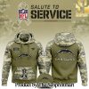 Los Angeles Chargers 2024 Salute to Service Club Camo Hoodie SEN1228