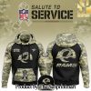 Miami Dolphins 2024 Salute to Service Club Camo Hoodie SEN1231