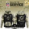 Miami Dolphins 2024 Salute to Service Club Camo Hoodie SEN1231