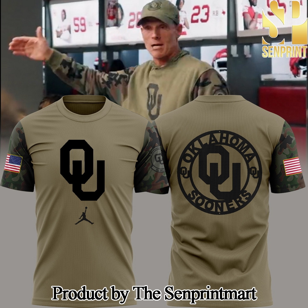 Oklahoma Football Camo For Sport Fans Full Printed shirt SEN1189