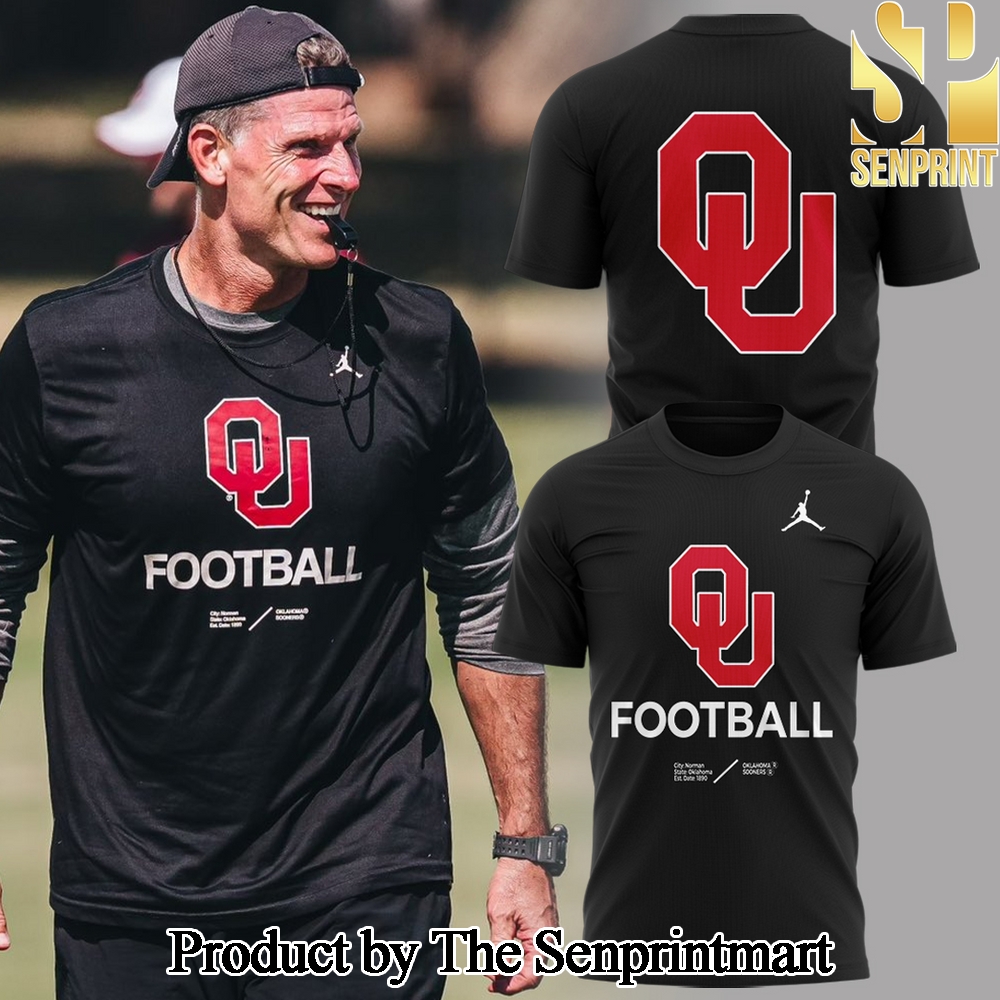 Oklahoma Sooners Football For Fans Full Printed Tshirt SEN1170