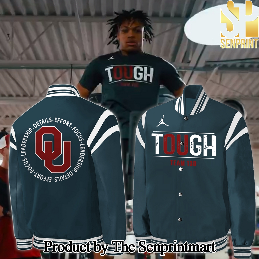 Oklahoma Sooners Football For Sport Fans Full Printed Bomber Jacket SEN1172