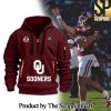 Oklahoma Sooners Football Hooded For Fans Full Printed Sweatshirt SEN1173