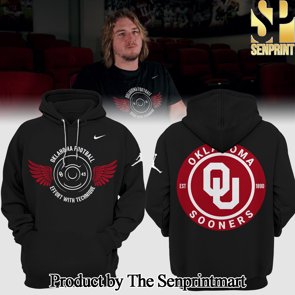 Oklahoma Sooners Football Team Hoodie Special Edition SEN1175