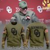 Oklahoma Sooners Football Team Veteran Camo For Sport Fans 3D Hooded For Fans Full Printed Sweatshirt SEN1179