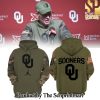 Oklahoma Sooners Football Team Veteran Camo For Sport Fans 3D Hoodie SEN1178