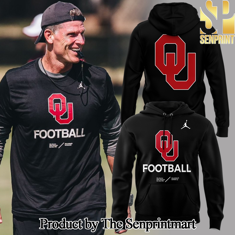 Oklahoma Sooners Football Unisex All Over Printed Hoodie SEN1166