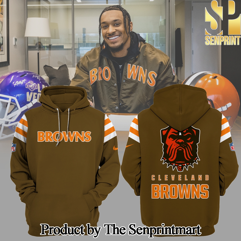 Cleveland Browns football team For Fan All Over Printed Hoodie 123 SEN3059