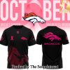 Denver Broncos 2024 NFL Crucial Catch For Sport Fans All Over Printed Tee SEN3127