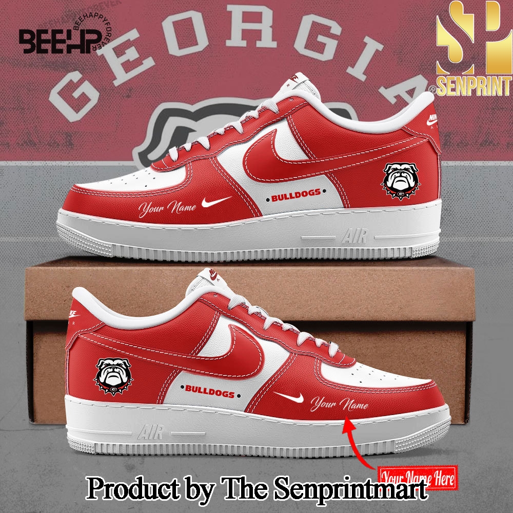 Georgia Bulldogs Air Force For Sport Fans Full Printed Sneakers SEN3145