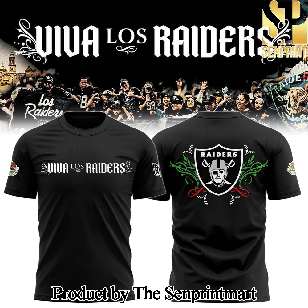 Las Vegas Raiders Mexico’s Independence Day 2024 Shirt SEN3245